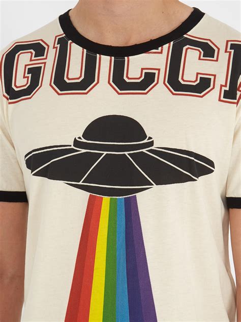 gucci ufo t shirt|Gucci t shirt sale.